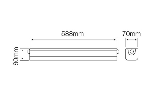 oprawa led hermetyczna 60cm