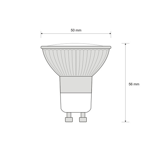 żarówka LED GU10 3,6W glass marki ART