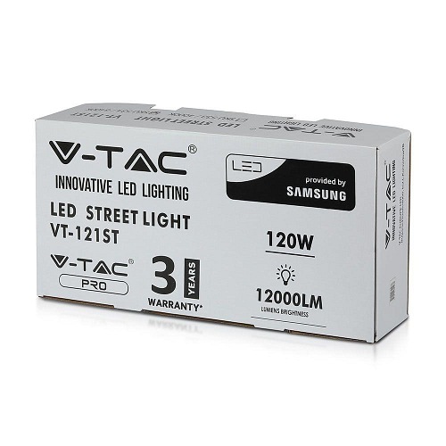 Lampa Uliczna LED V-TAC Samsung 120W VT-121ST 6400K 12000lm