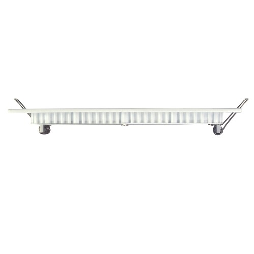 Panel LED 12W podtynkowy, kwadrat 170x170mm ULTRA SLIM - biała ciepła