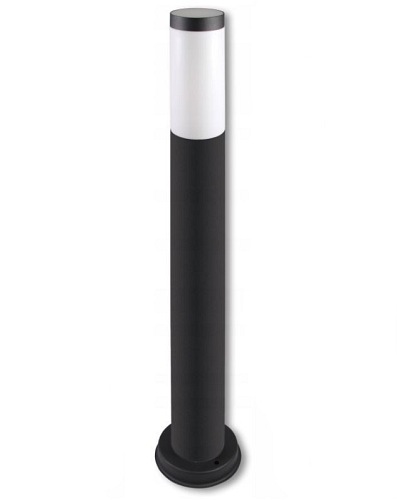 słupek ogrodowy 65cm czarny