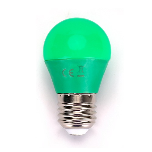 Żarówka LED E27 4W G45 Aigostar - zielona