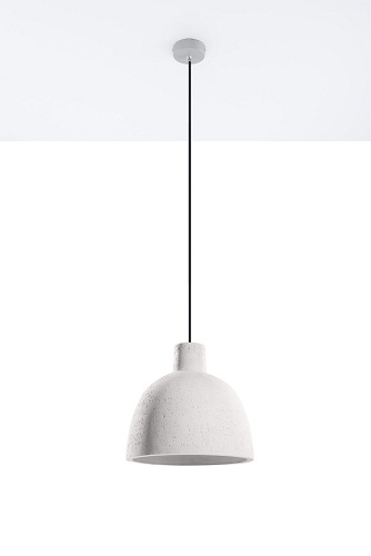 Lampa wisząca betonowa DAMASO 1xE27