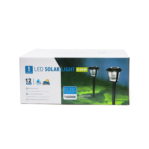 Lampa ogrodowa solarna LIGHT03 0,06W 6500K