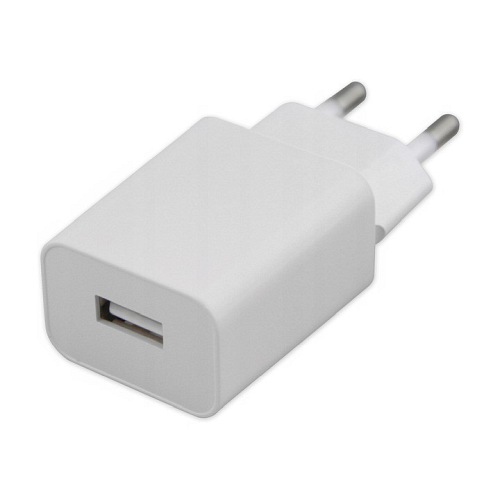 ladowarka usb 1a biala