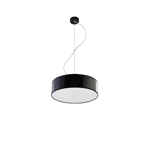 Lampa wisząca plafon ARENA 35 cm 2xE27 czarny