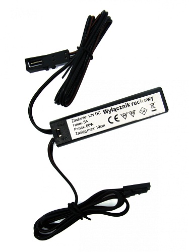 Włącznik bezdotykowy / sensor ruchu / ściemniacz - 12V 60W  - 3w1