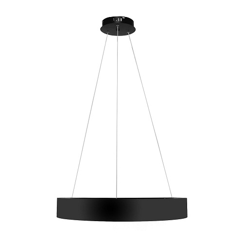 Lampa wisząca LED okrąg Ancora DL-G03 35W 4000K Czarna