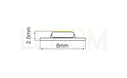 Taśma LED line 150 SMD 3528 biała zimna 10000-13000K 5 metrów