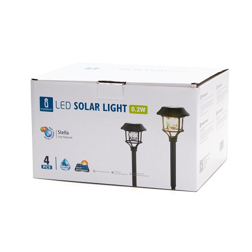 Lampa solarna wbijana RGB 0,2W LIGHT02