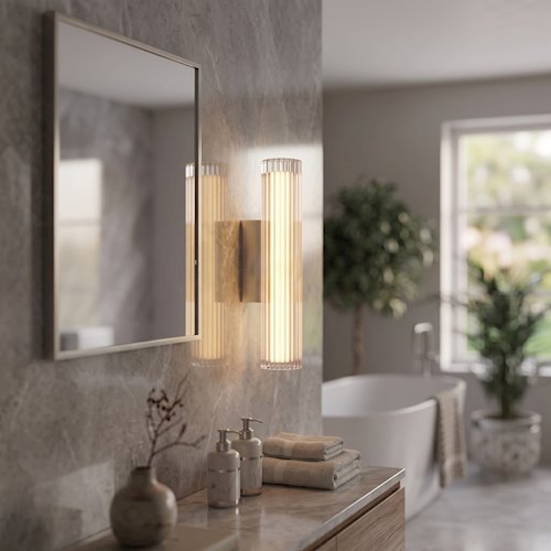 Kinkiet ścienny liniowy LED 6W 3CCT 30cm akryl chrom