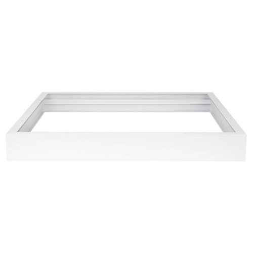 Ramka natynkowa biała 70mm do paneli LED 60x60