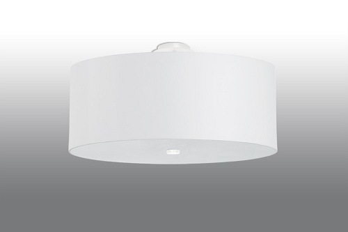 Lampa sufitowa okrągła OTTO 70 cm biała 6xE27