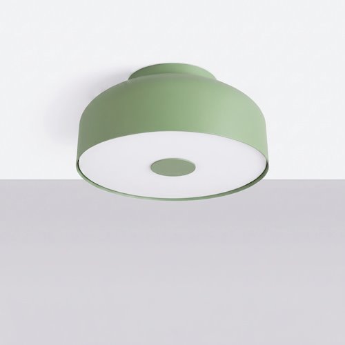 Lampa sufitowa okrągła Omiq 4xE27 szałwiowa