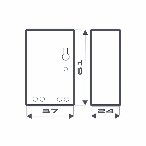 Odbiornik FUTURO 12V 120W biały