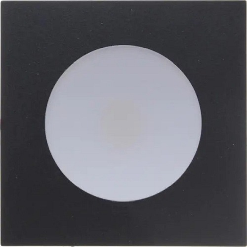 Oprawa meblowa LED 12V kwadrat 2W 4000K czarna