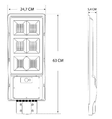 lampa uliczna led solarna