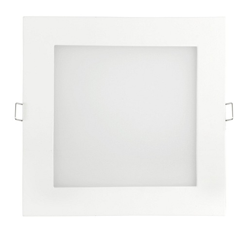 Panel LED 18W podtynkowy, kwadrat 220x220mm ULTRA SLIM - biała ciepła