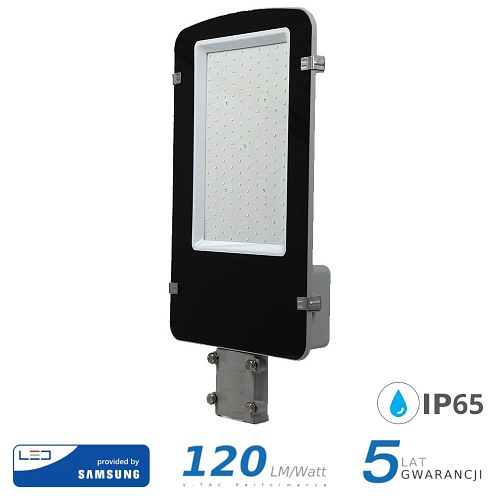 Oprawa Uliczna LED V-TAC Samsung 100W Szara VT-100ST 6400K 12000lm