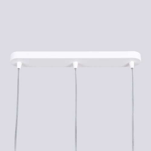 Lampa wisząca potrójna Liro 3xGU10 listwa biała