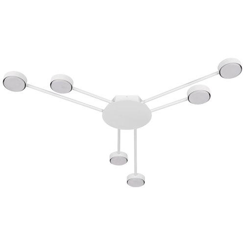 Żyrandol sufitowy Vecto 6xGX53 geometryczny biały