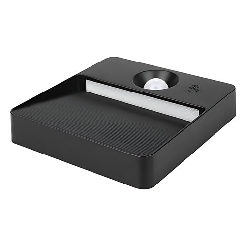 Lampka nocna LED USB z akumulatorem 3CCT 0,6W czarna