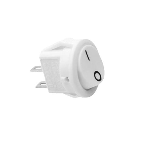 Włącznik meblowy Mini kołyskowy biały