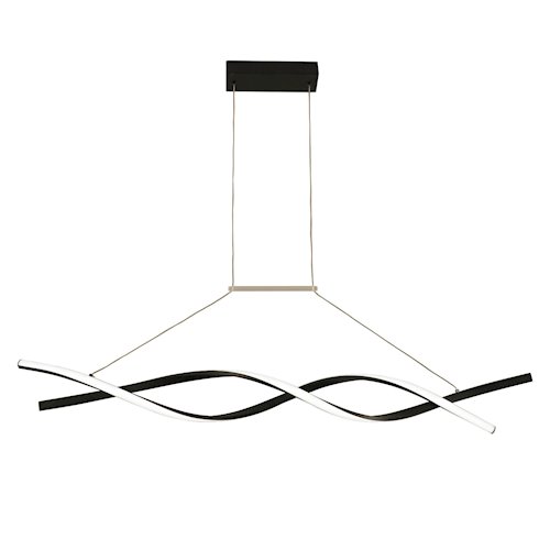 Lampa wisząca LED czarna Kaira 33W 100cm 4000K