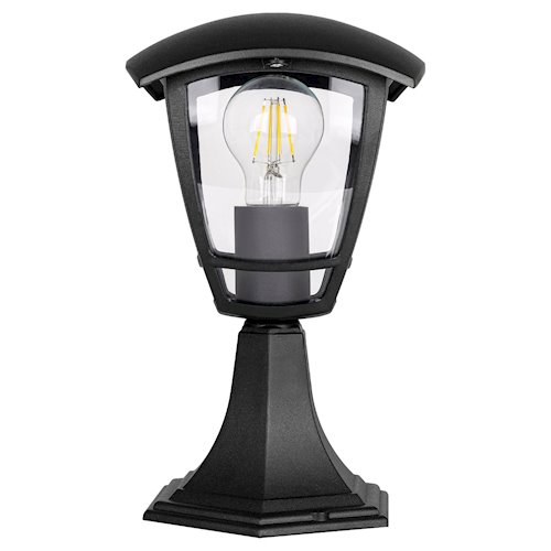 Lampa ogrodowa stojąca NIKO 1xE27 30cm czarny
