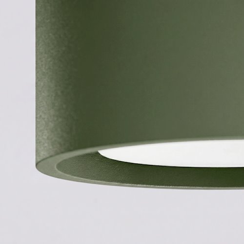 Lampa sufitowa potrójna tuba Modo 3xGx53 zielona oliwkowa