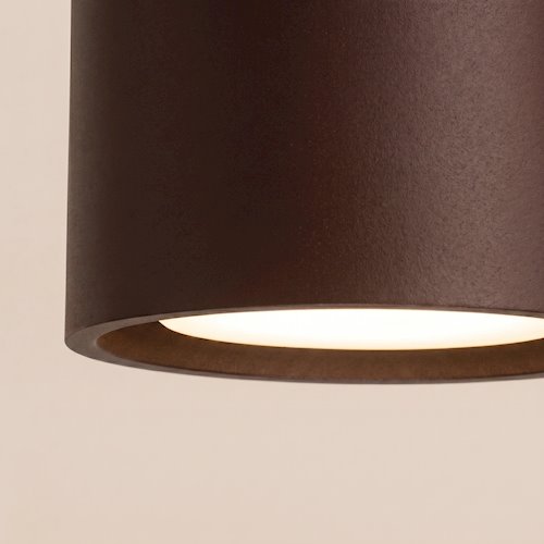 Lampa sufitowa potrójna tuba Modo 3xGx53 brązowa
