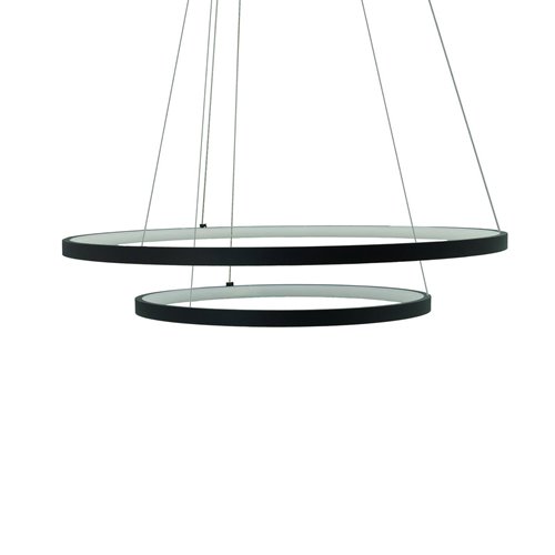 Lampa wisząca okręgi Duo Perro 54W CCT z pilotem