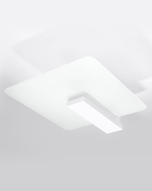 Lampa sufitowa nowoczesna LAPPO 2xE27 Biała