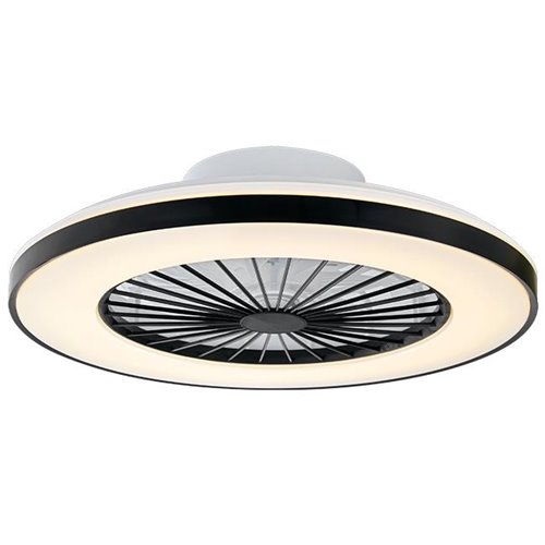 Lampa sufitowa LED Cleo 50cm 55W z wentylatorem i pilotem