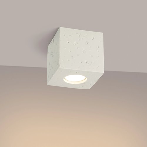 Oprawa natynkowa Quad beton 1xGU10 beżowy