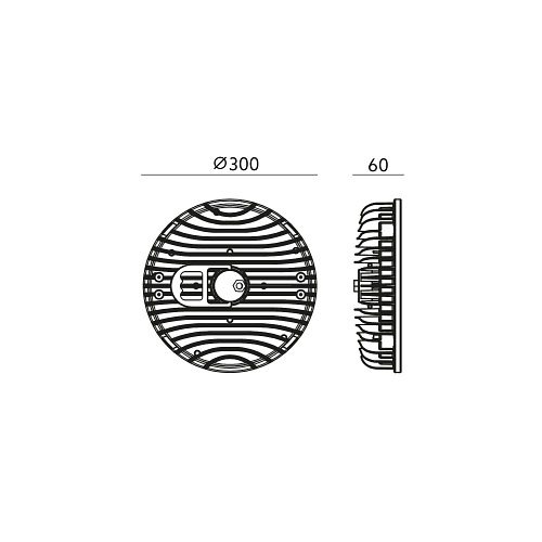 Oprawa LED RIO HIGH BAY 200W 4000K