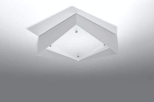 Plafon LED AVIOR 22W 2000lm 30x30 szary - 3000K