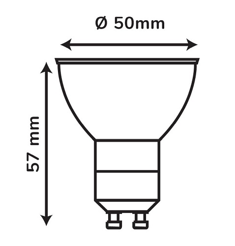 Żarówka LED GU10 3W neutralna