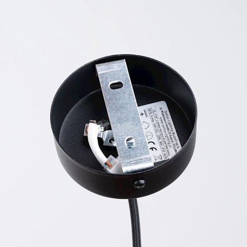 Lampa wisząca betonowa Electra 1xGU10 szara