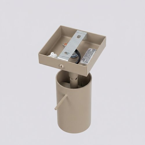 Kinkiet ścienny Reflektor Ring 1xGU10 taupe
