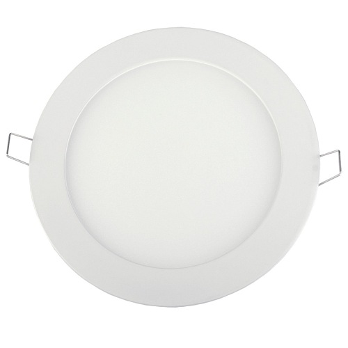 Panel LED 12W podtynkowy, okrągły średnica 17cm, ULTRA SLIM - biała dzienna 