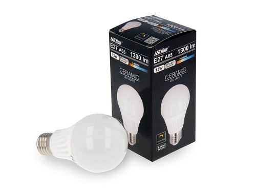 Żarówka LED line E27 230V 13W 1300lm 4000K A65 biała dzienna ściemnialna