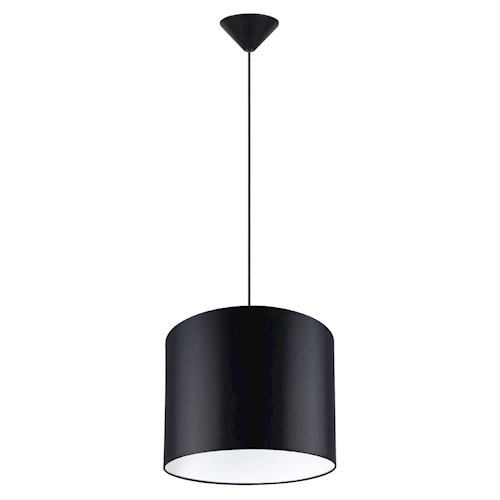 Lampa wisząca minimalistyczna Nova 30cm 1xE27 czarna