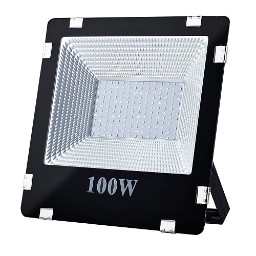 Halogen / naświetlacz LED 100W 7000lm SMD IP65 czarny - barwa biała dzienna