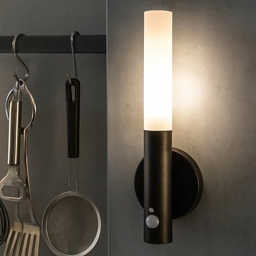 Kinkiet LED z akumulatorem USB na magnes 2,5W 250lm czarny