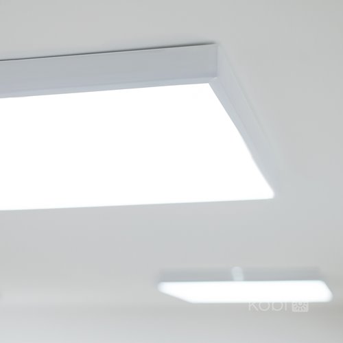 Ramka do paneli LED 60x60 63mm natynkowa biała
