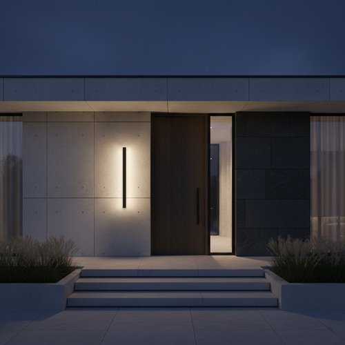 Lampa architektoniczna LED 11W 60cm Now CCT czarna