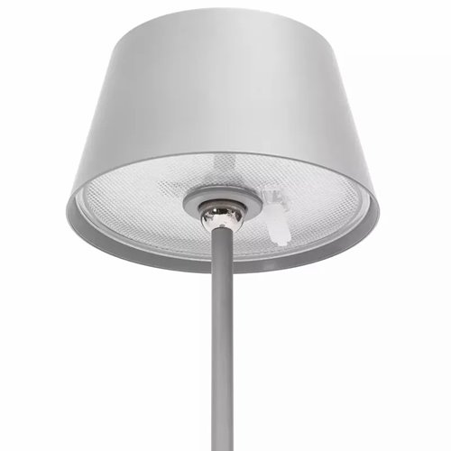 Lampa stołowa LED szara 5W 400lm 3CCT z akumulatorem
