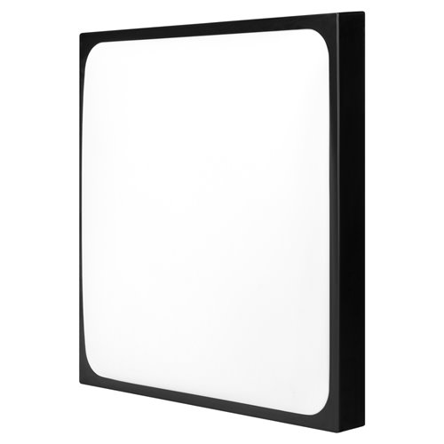 Panel LED kwadratowy czarny Lumo 18W 1800lm 4000K