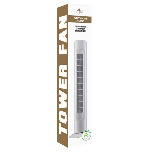 Wentylator kolumnowy Hanks Air 50W 75cm biały